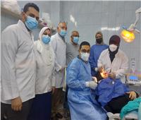 نجاح مستشفى كفر الدوار في إجراء أول عملية لغرس الأسنان
