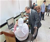 «تعليم قنا» يتابع فعاليات الاختبار الإلكتروني للطلاب المتفوقين