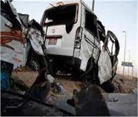 إصابة 13 شخصاً في حادث تصادم سيارة ملاكي مع ميكروباص بالجيزة 
