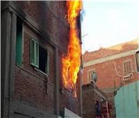 تسريب غاز وراء مصرع ربة منزل في حريق شقة سكنية ببنها