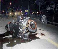 إصابة شخصين في حادث انقلاب دراجة نارية بالإسماعيلية 