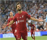 محمد صلاح يسجل هدف تقليص الفارق لليفربول أمام مانشستر يونايتد