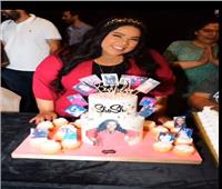 شيماء سيف تحتفل بعيد ميلادها على طريقتها الخاصة "فيديو"