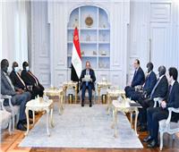 الرئيس السيسي: مصر حريصة على ترسيخ دعائم الأمن والاستقرار بجنوب السودان