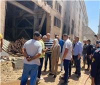 السيطرة على حريق محطة الكهرباء بالمعصرة 