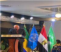 وزير الخارجية يلقي كلمة في افتتاحية أسبوع المناخ لأفريقيا بالجابون