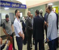 إطلاق شارة بدء تشغيل مركز طب وجراحة العيون بجامعة المنيا