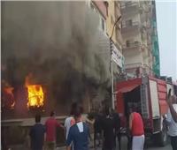 إخماد حريق داخل مطعم بشارع السودان بالجيزة دون إصابات