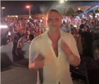 أول ظهور لحسام حبيب بعد انفصاله عن شيرين في حفل بالساحل الشمالي| فيديو 