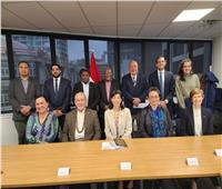 السفارة المصرية بنيوزيلندا تعقد اجتماعاً مع سفراء جزر المحيط الهادىء