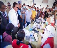 وزير الصحة يتفقد أعمال تطوير وحدة طب أسرة "مطول" في الفيوم