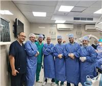 نجاح أول جراحة لاصلاح اعوجاج العمود الفقري بالمستشفى الجامعي ببني سويف 