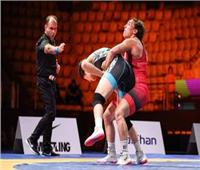 الأولمبية تهنىء سمر حمزة بفضية بطولة العالم للمصارعة 