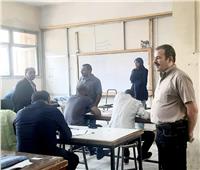 عقد امتحانات تأهيل المعلمين الفرقة الثانية بجامعة حلوان