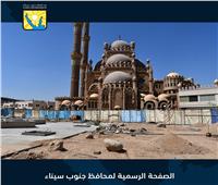 محافظ جنوب سيناء يتفقد أعمال تطوير ساحة مسجد الصحابة بشرم الشيخ