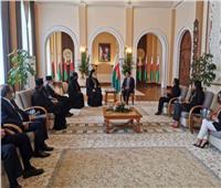 رئيس جمهورية مدغشقر يستقبل السفير المصري وبطريرك الإسكندرية