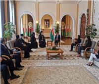 رئيس مدغشقر يستقبل السفير المصري وبطريرك الإسكندرية  