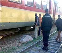 مصرع شخصين سقطا من قطار في العياط 