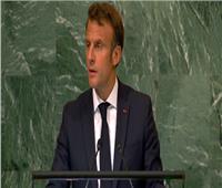 الرئيس الفرنسي: العالم يواجه خيار الحرب أو السلام