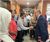 العاملون بالتنمية الصناعية يودعون اللواء محمد الزلاط رئيس الهيئة السابق