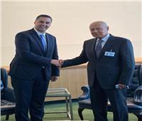 أبو الغيط يلتقي وزير خارجية مالطا بالجمعية العامة للأمم المتحدة