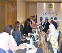لجنة عمل المرأة تعقد اجتماعًا على هامش مؤتمر العمل العربي