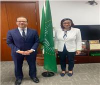 «مندوب مصر الدئم بالاتحاد الأفريقي» يتابع التحضيرات لمؤتمر «COP 27»