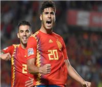 «أسينسيو» يقود تشكيل إسبانيا أمام سويسرا في دوري الأمم الأوروبية