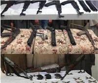 «الأمن العام» يضبط 5 تشكيلات عصابية و396 قطعة سلاح و100 كيلو مخدرات