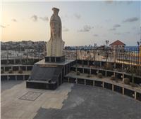 محافظ مطروح يشكّل لجنة لإزالة «تمثال كليوباترا» بعد إزالة «مسخ رمسيس»