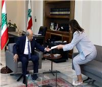 رئيس لبنان يتسلم رسالة من الوسيط الأمريكي حول مقترح ترسيم الحدود البحرية مع إسرائيل 