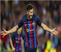 ليفاندوفسكي يسجل هدفه التاسع مع برشلونة في الليجا الإسباني | شاهد