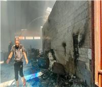 السيطرة على حريق داخل مصنع دهانات بإدكو بالبحيرة دون حدوث إصابات بشرية| صور 