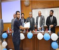 رئيس جامعة جنوب الوادي يشهد حفل استقبال الطلاب الجدد بفرع قنا