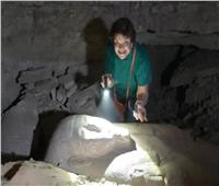 بعثة أثار القاهرة: التابوت المكتشف بسقارة يخص وزير مالية «رمسيس الثانى» |صور