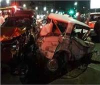 بالأسماء| إصابة 6 أشخاص في حادث تصادم في بني سويف