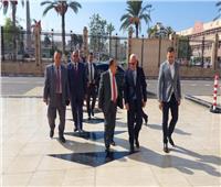محافظ بورسعيد يستقبل وزير المالية لمتابعة عدد من المشروعات بالمحافظة