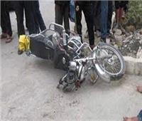 إصابة 5 أشخاص في انقلاب دراجة بخارية بالمنيا 