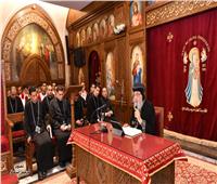 البابا تواضروس يعلن عن لقاء بطاركة الكنائس الأرثوذكسية للشرق الأوسط بالقاهرة الأسبوع المقبل    