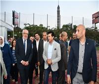 وزير الشباب والرياضة يفتتح ملتقى توظيف مصر بمركز التنمية الشبابية بالجزيرة