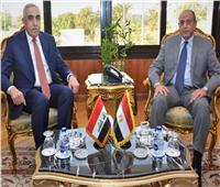 وزير الطيران يبحث التعاون المشترك مع السفير العراقى بالقاهرة