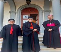 بطريرك الكنيسة المارونية يزور السفير البابوي بمصر