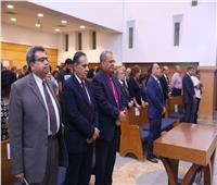 رئيس الإنجيلية يشهد رسامة شيوخ وشمامسة جدد بالكنيسة الإنجيلية بالقاهرة الجديدة 