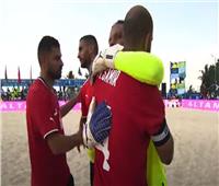 منتخب الشاطئية يحقق الفوز الأول في كأس الأمم الأفريقية أمام مدغشقر