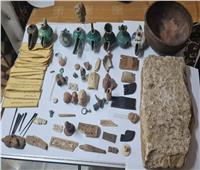 الأمن العام يضبط المتهمين بسرقة 59 قطعة فرعونية من متحف «آثار سوهاج»