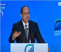 الرئيس السيسي: نحتاج لإنشاء شبكة موانيء تعكس مكانة مصر 