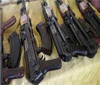ضبط ١١ قطعة سلاح بحوزة 9 أشخاص و10 قضايا مخدرات في أسيوط 