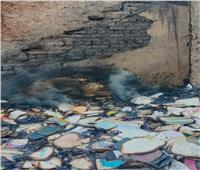 السيطرة على حريق هائل في مدرسة منيرة تكلا بنجع حمادي| فيديو وصور