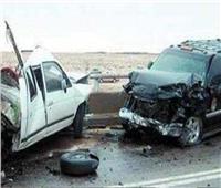 إصابة 4 أشخاص في حادث تصادم تاكسي بسيارة ملاكي أمام مرور المنيا