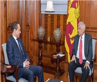 الرئيس السريلانكي يستقبل السفير المصري بـ «كولومبو»
